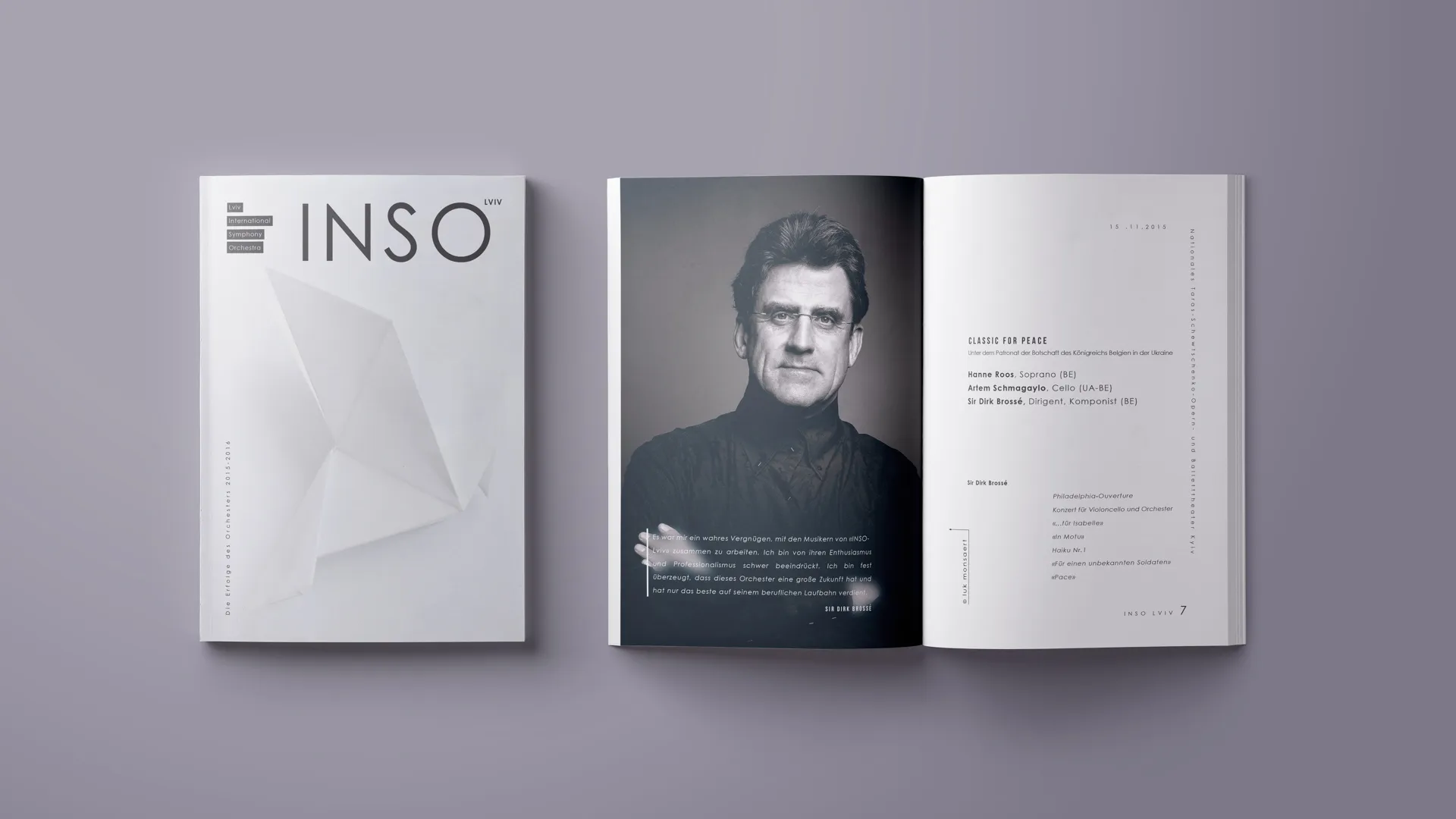 Lviv International Symphony Orchestra Showcase 2016 Magazine