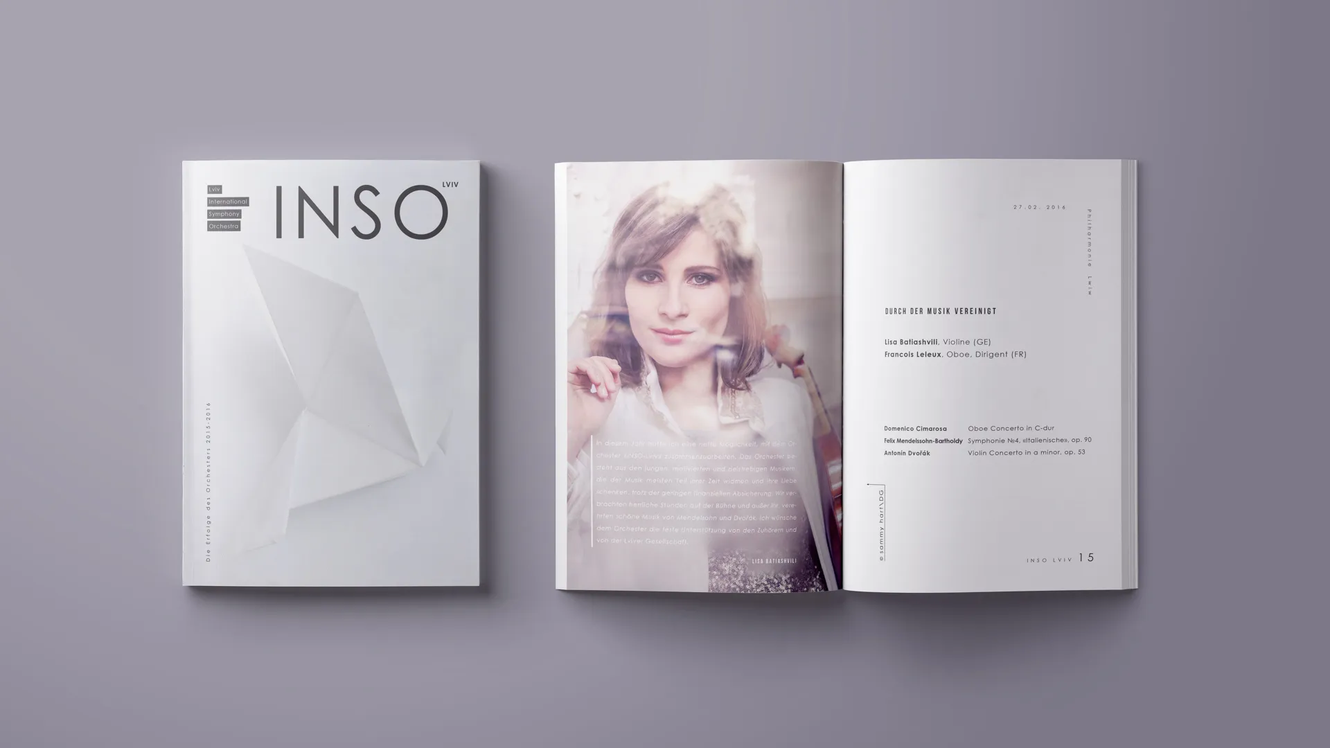 Lviv International Symphony Orchestra Showcase 2016 Magazine