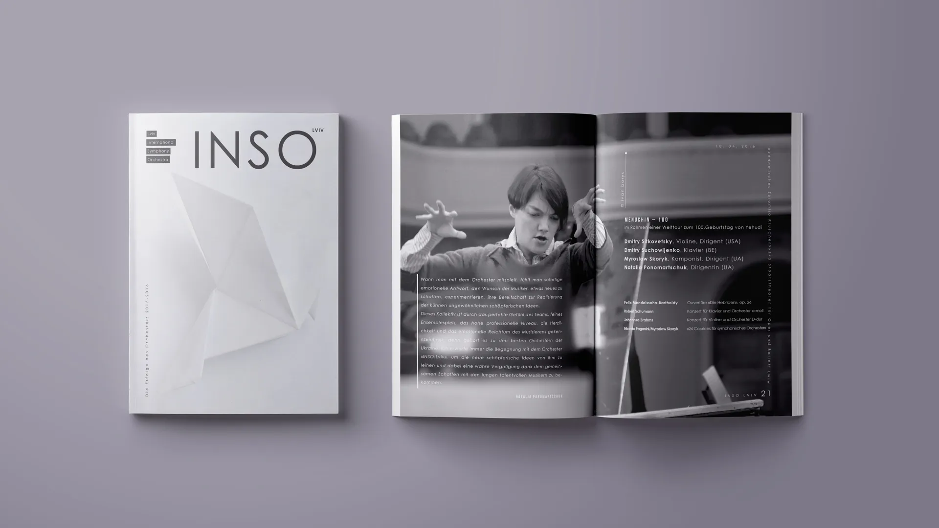 Lviv International Symphony Orchestra Showcase 2016 Magazine