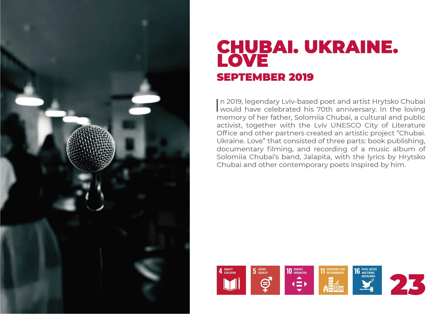 Lviv UNESCO City Of Literature Office Report