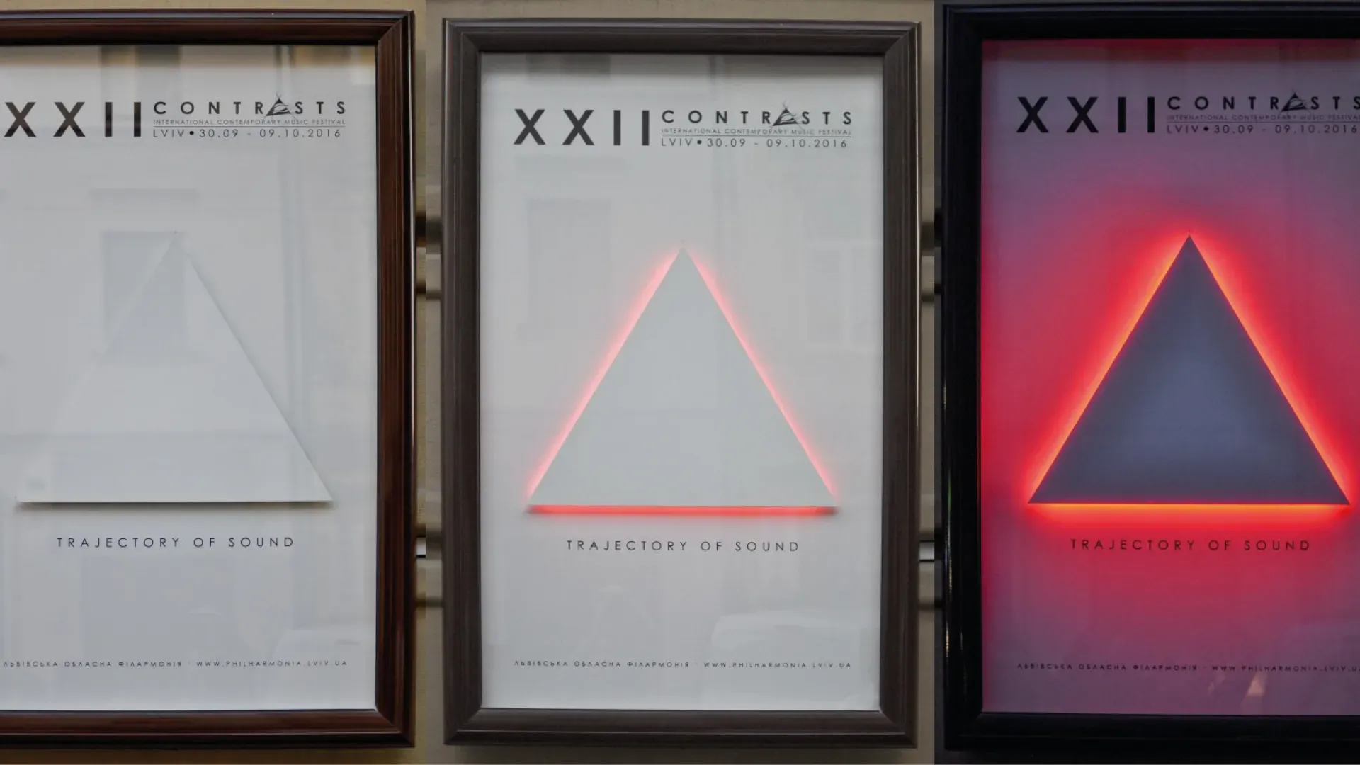 Contrasts festival posters